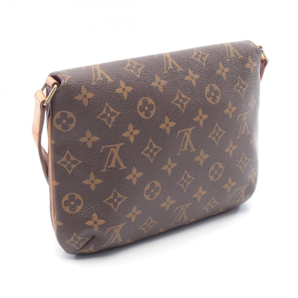 Louis Vuitton Musette Tango Short Strap Shoulder Bag Brown